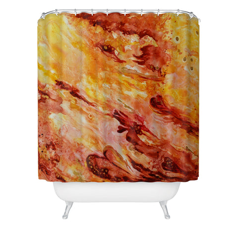 Rosie Brown Love Me Do Shower Curtain