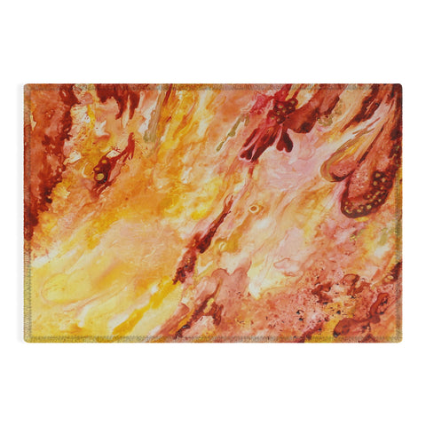 Rosie Brown Love Me Do Outdoor Rug