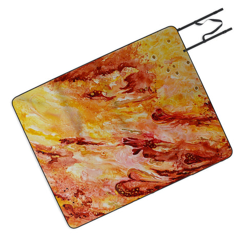 Rosie Brown Love Me Do Picnic Blanket