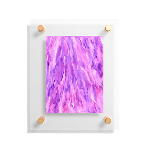 Rosie Brown Magenta Marble Floating Acrylic Print