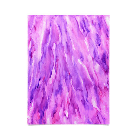 Rosie Brown Magenta Marble Poster
