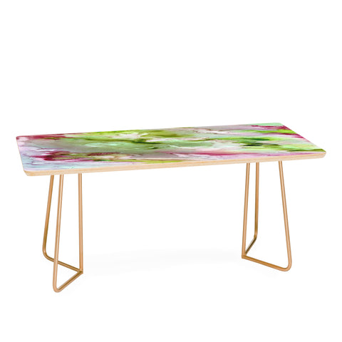 Rosie Brown Magenta Ribbons Coffee Table