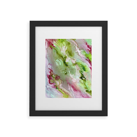 Rosie Brown Magenta Ribbons Framed Art Print