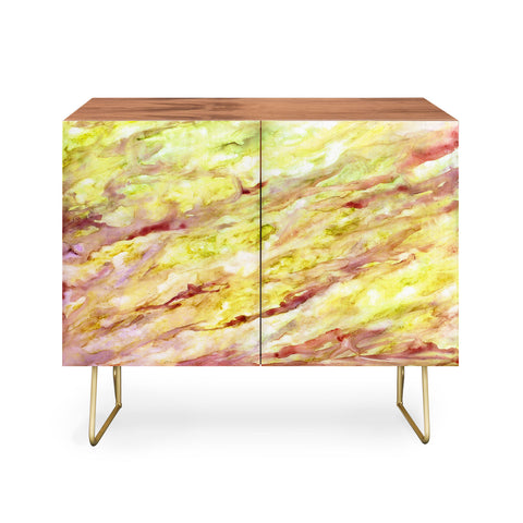 Rosie Brown Marble Veins Credenza