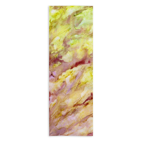 Rosie Brown Marble Veins Yoga Towel