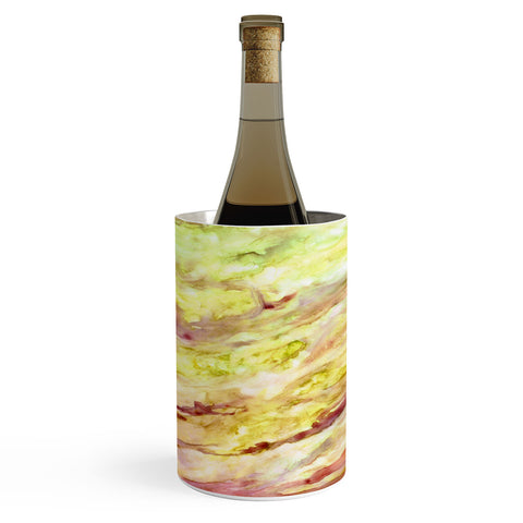 Rosie Brown Marble Veins Wine Chiller