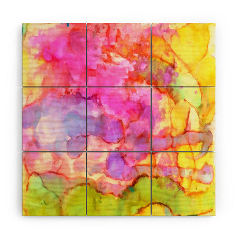 Rosie Brown Marmalade Sky Wood Wall Mural