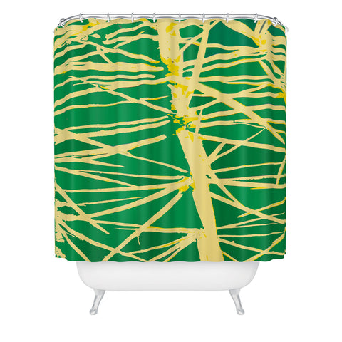 Rosie Brown Mellow Yellow Shower Curtain
