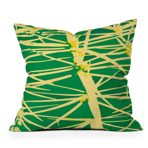 Rosie Brown Mellow Yellow Throw Pillow