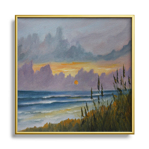 Rosie Brown Morning Has Broken Square Metal Framed Art Print