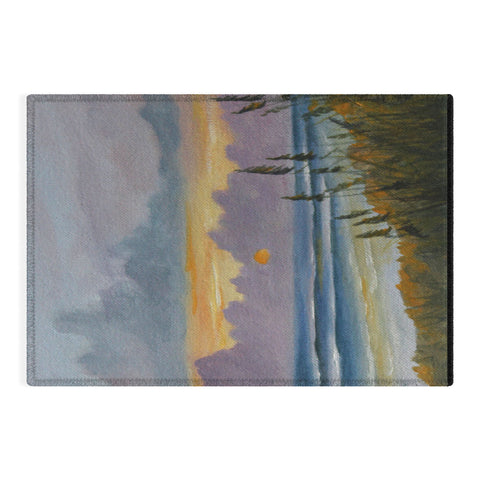 Rosie Brown Morning Has Broken Outdoor Rug