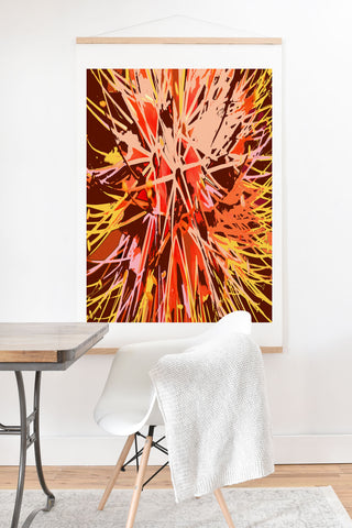 Rosie Brown Natures Fireworks Art Print And Hanger