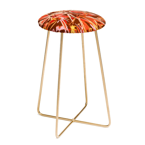 Rosie Brown Natures Fireworks Counter Stool