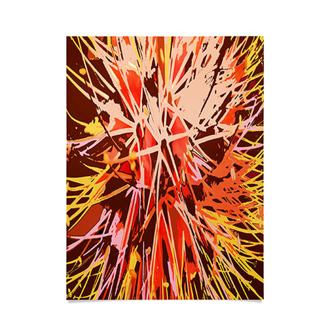 Rosie Brown Natures Fireworks Poster