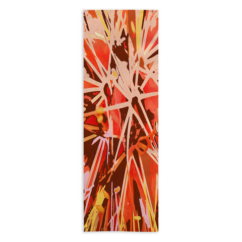 Rosie Brown Natures Fireworks Yoga Towel