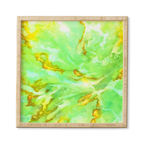 Rosie Brown Neon Sea Coral Framed Wall Art