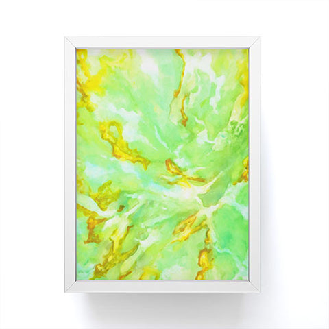 Rosie Brown Neon Sea Coral Framed Mini Art Print