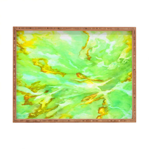 Rosie Brown Neon Sea Coral Rectangular Tray