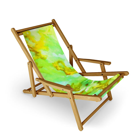 Rosie Brown Neon Sea Coral Sling Chair