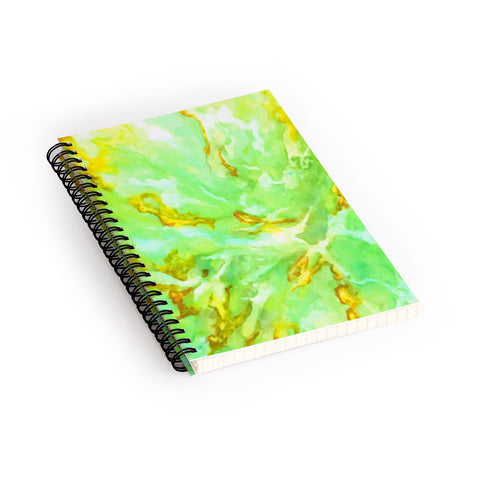 Rosie Brown Neon Sea Coral Spiral Notebook