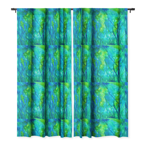Rosie Brown Ocean Wonder Blackout Window Curtain
