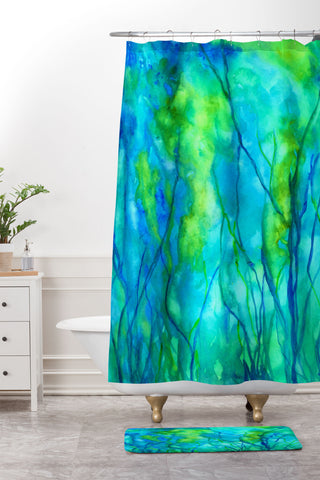 Rosie Brown Ocean Wonder Shower Curtain And Mat