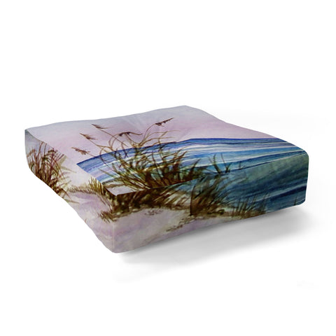 Rosie Brown Okaloosa Beach Floor Pillow Square