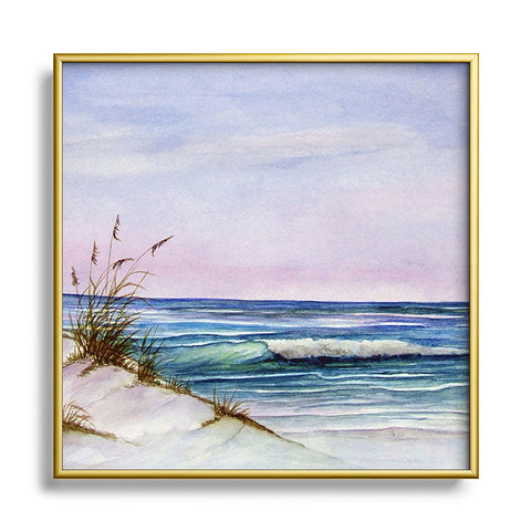 Rosie Brown Okaloosa Beach Metal Square Framed Art Print