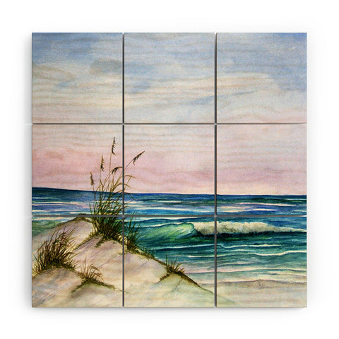 Rosie Brown Okaloosa Beach Wood Wall Mural