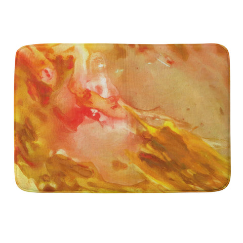 Rosie Brown On Fire Memory Foam Bath Mat