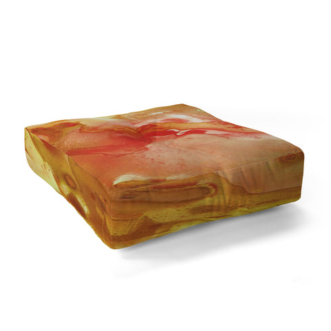 Rosie Brown On Fire Floor Pillow Square