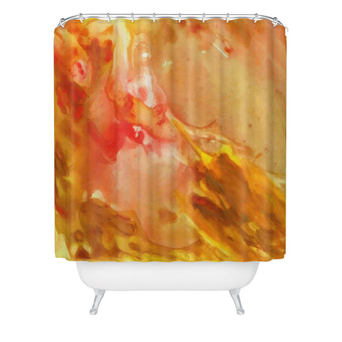 Rosie Brown On Fire Shower Curtain