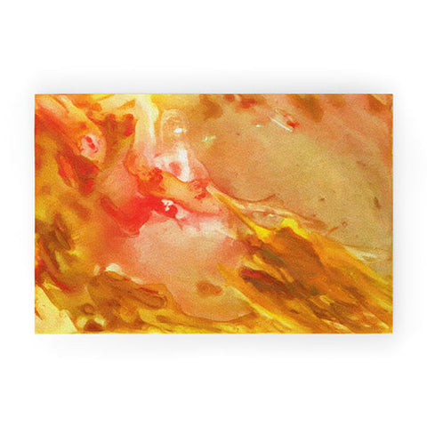 Rosie Brown On Fire Welcome Mat