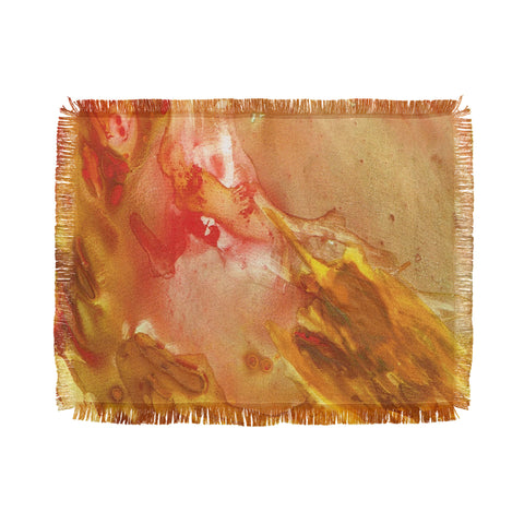 Rosie Brown On Fire Throw Blanket