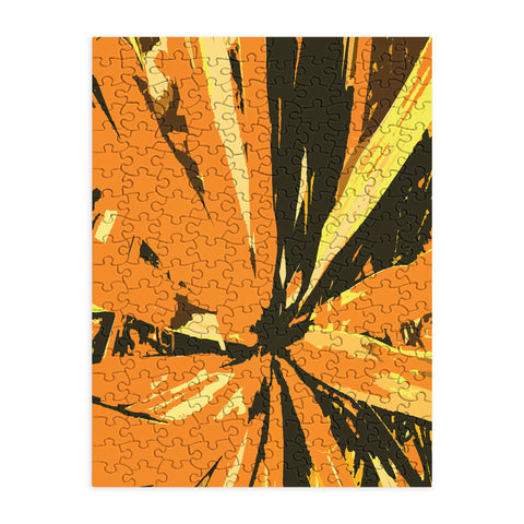 Rosie Brown Orange Bromeliad Puzzle