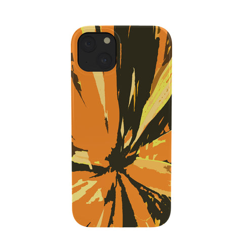 Rosie Brown Orange Bromeliad Phone Case