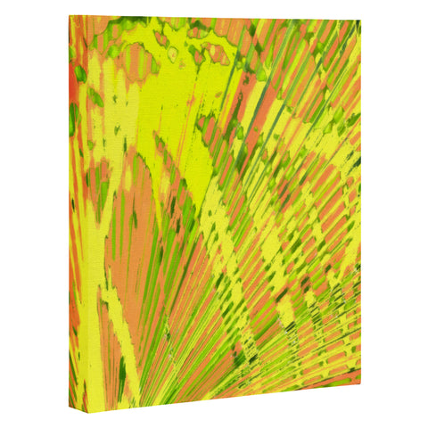 Rosie Brown Orange Palms Art Canvas