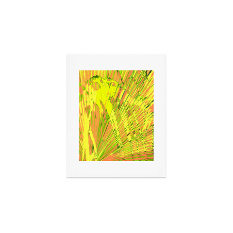 Rosie Brown Orange Palms Art Print