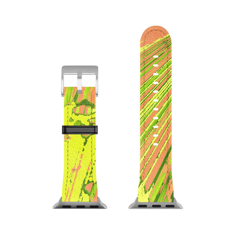 Rosie Brown Orange Palms Apple Watch Band