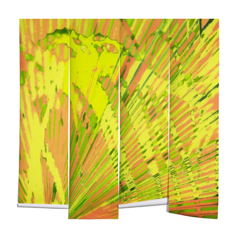 Rosie Brown Orange Palms Wall Mural