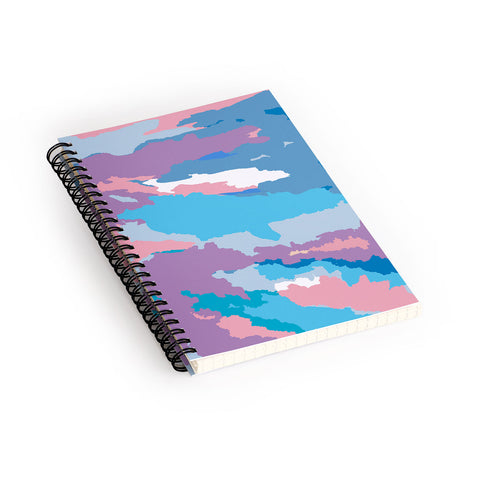 Rosie Brown Painted Sky Spiral Notebook