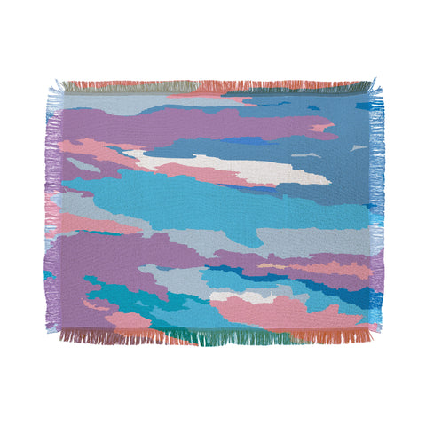 Rosie Brown Painted Sky Throw Blanket