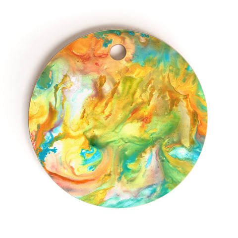 Rosie Brown Palette Gone Wild Cutting Board Round