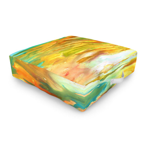 Rosie Brown Palette Gone Wild Outdoor Floor Cushion