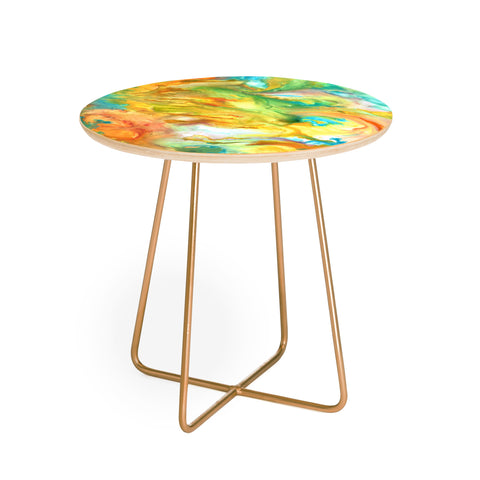 Rosie Brown Palette Gone Wild Round Side Table