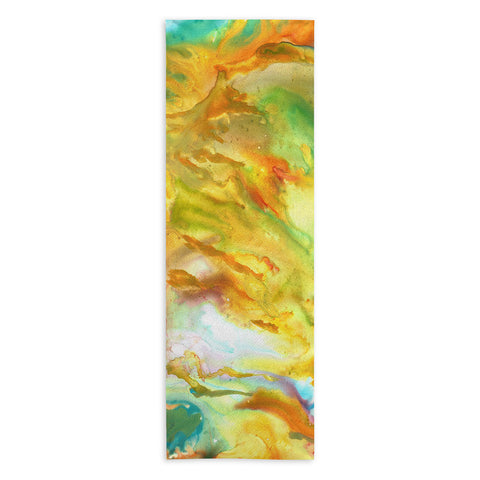Rosie Brown Palette Gone Wild Yoga Towel