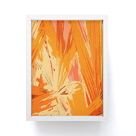 Rosie Brown Palm Explosion Framed Mini Art Print