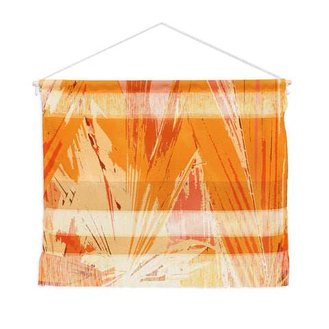 Rosie Brown Palm Explosion Wall Hanging Landscape