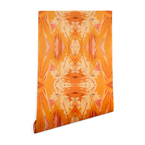 Rosie Brown Palm Explosion Wallpaper