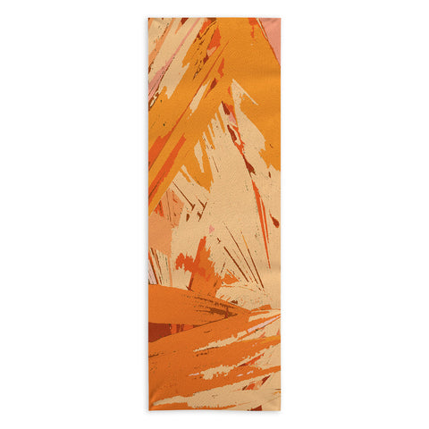 Rosie Brown Palm Explosion Yoga Towel